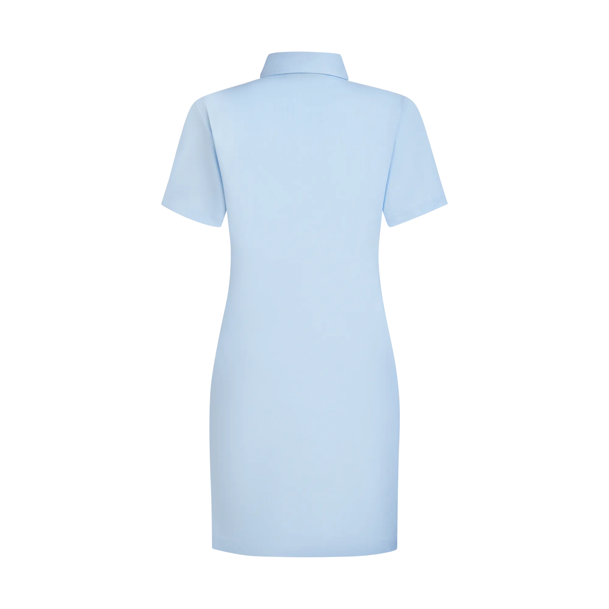STAPLE LINEN DRESS-SKY