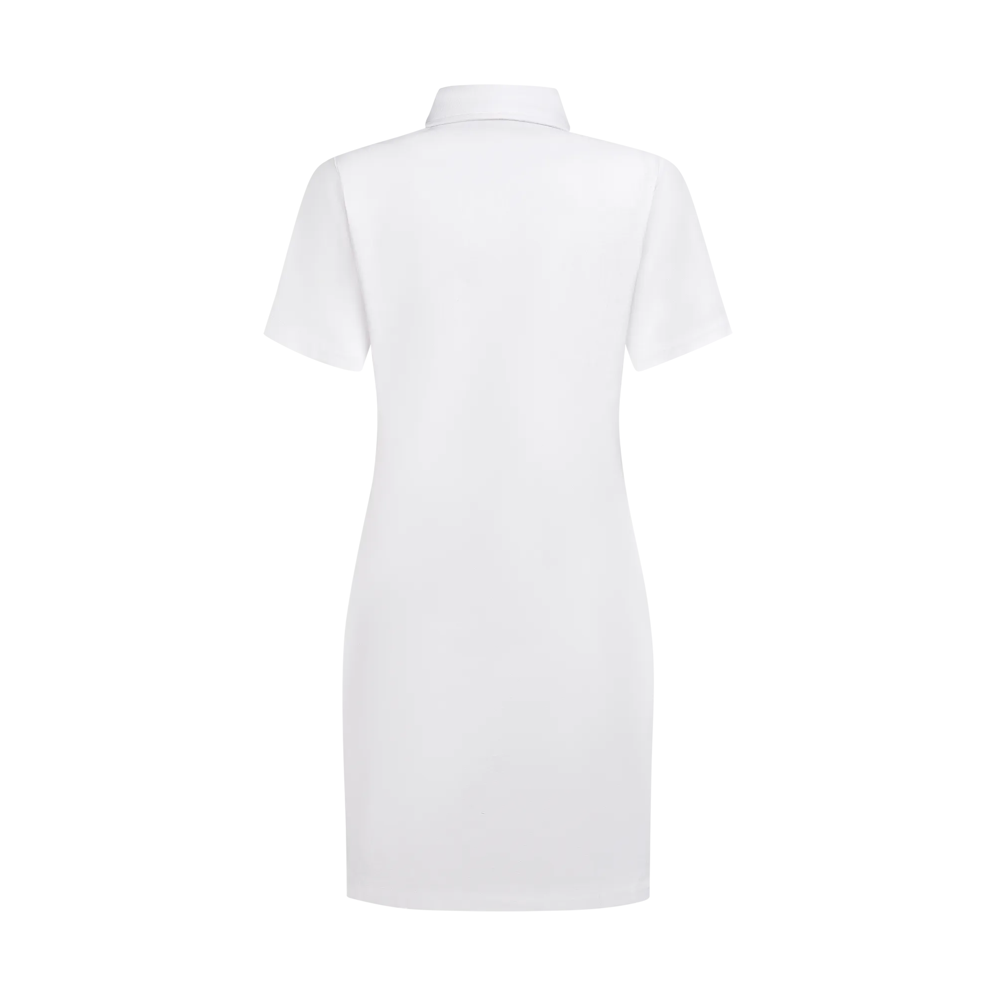 STAPLE LINEN DRESS-WHITE