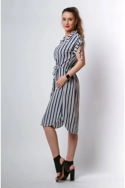 Striped Shirt Dress Long Sleeve