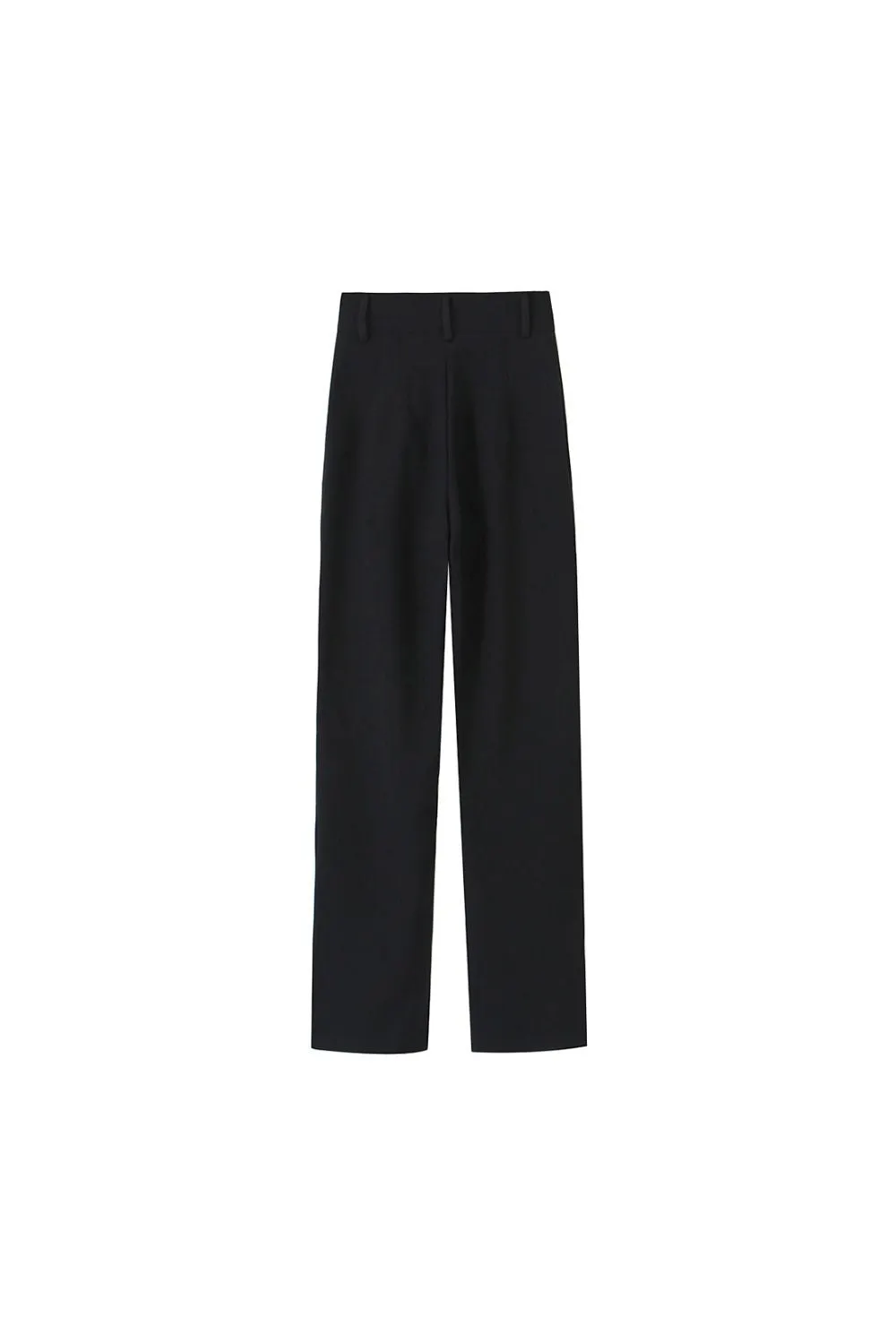'Summer' Straight-Leg High-Waist Pants (2 Color)