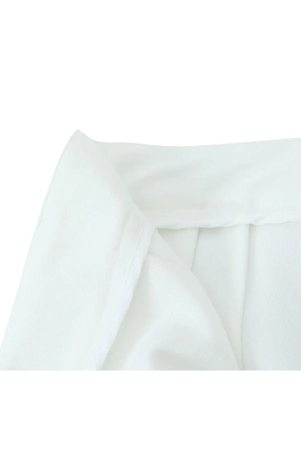 'Summer' Straight-Leg High-Waist Pants (2 Color)