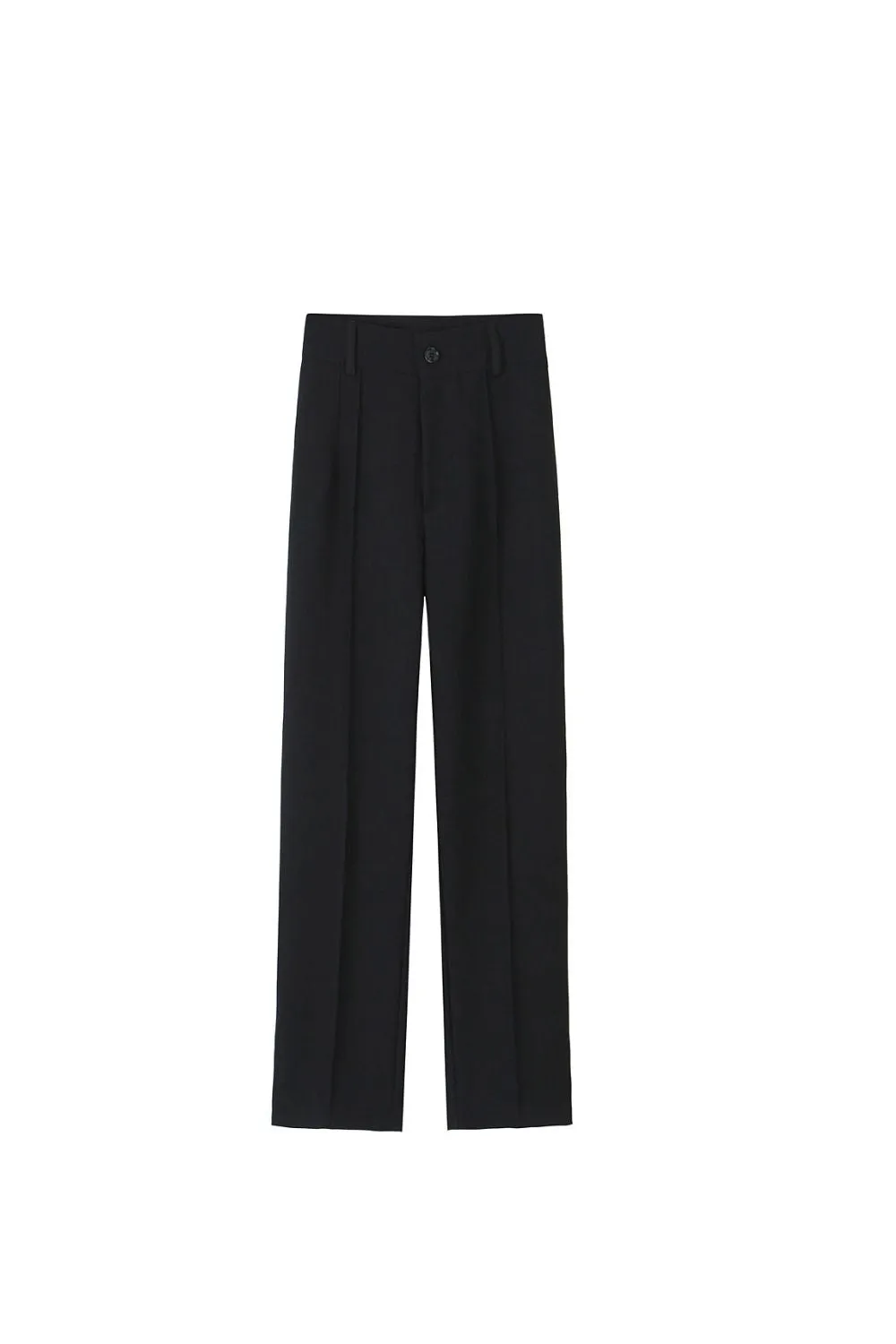 'Summer' Straight-Leg High-Waist Pants (2 Color)