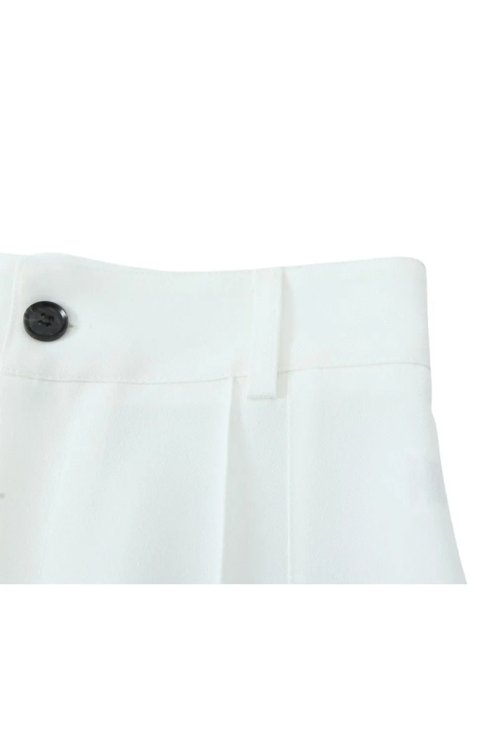 'Summer' Straight-Leg High-Waist Pants (2 Color)