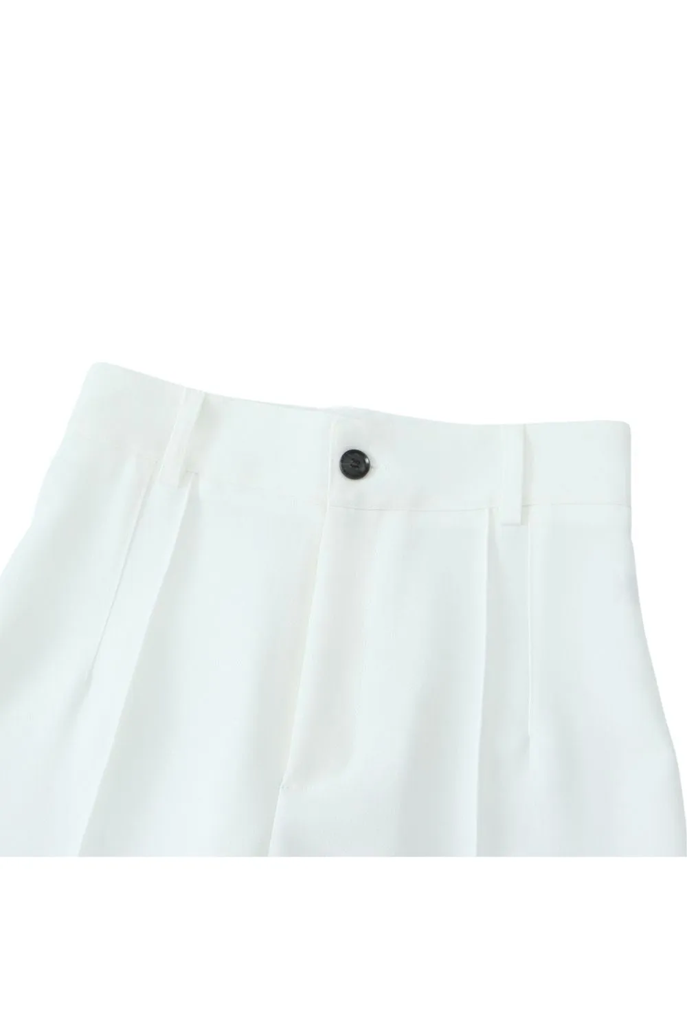 'Summer' Straight-Leg High-Waist Pants (2 Color)
