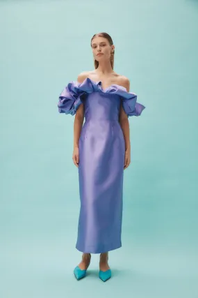 Suzi Off Shoulder Midi Dress