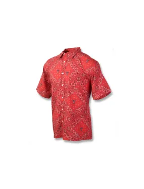 Texas Tech Double T "Paisley" YOUTH Button Up Dress Shirt