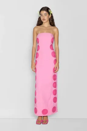The Wolf Gang Filipa Embroidered Maxi Dress - Floss