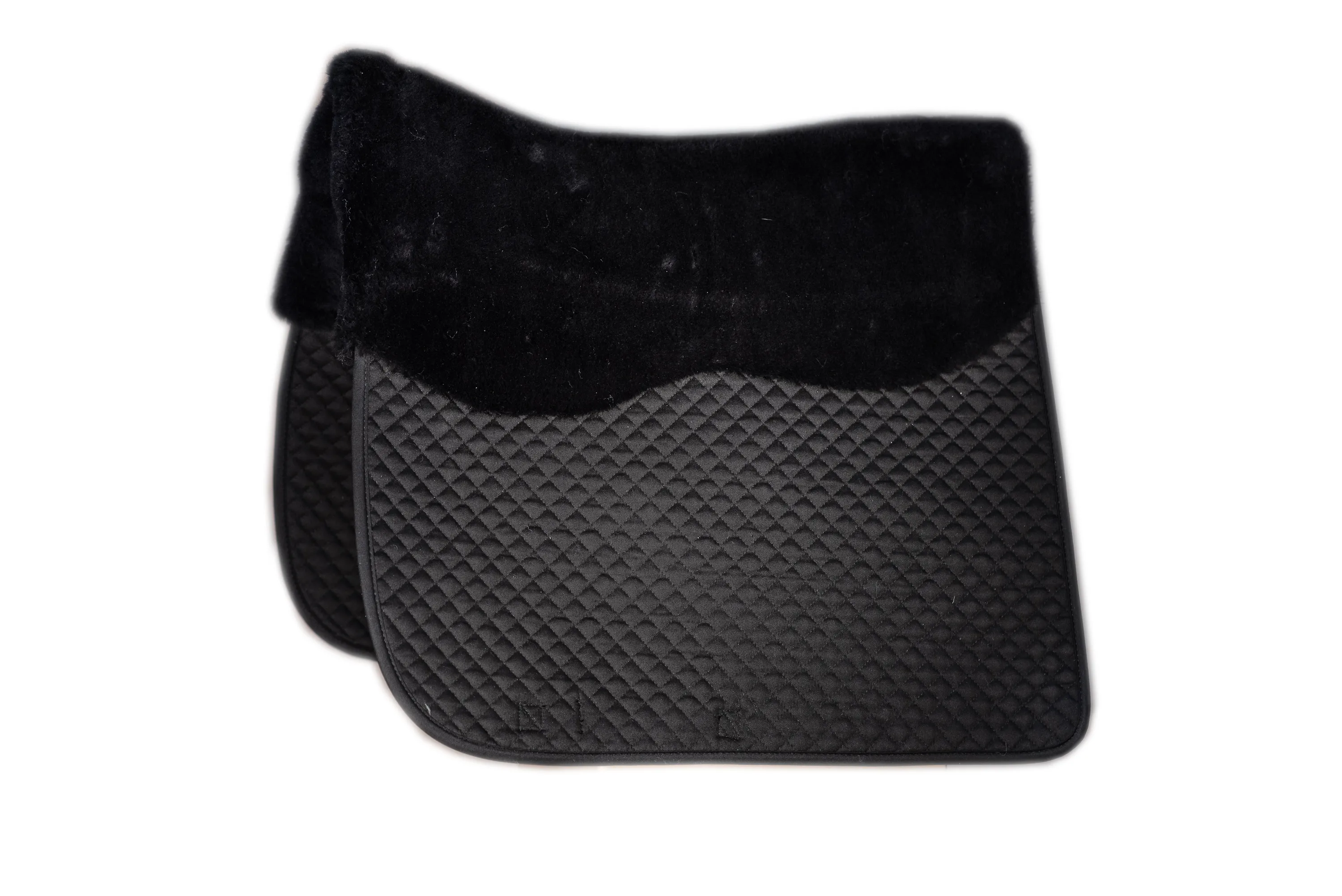 Therawool Quilted Dressage Squarepad with Perfect Balance Technology Black only