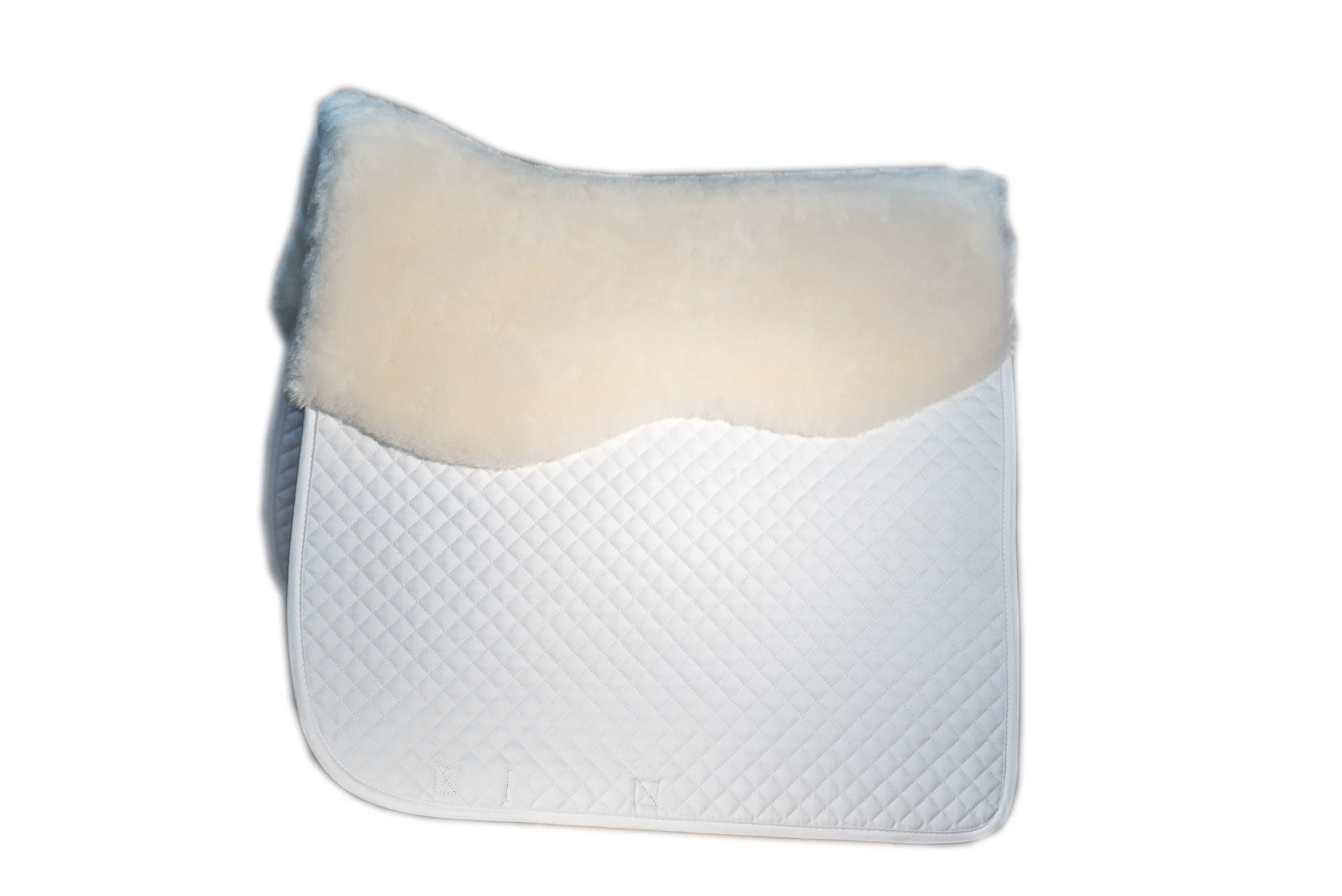 Therawool Quilted Dressage Squarepad with Perfect Balance Technology Black only
