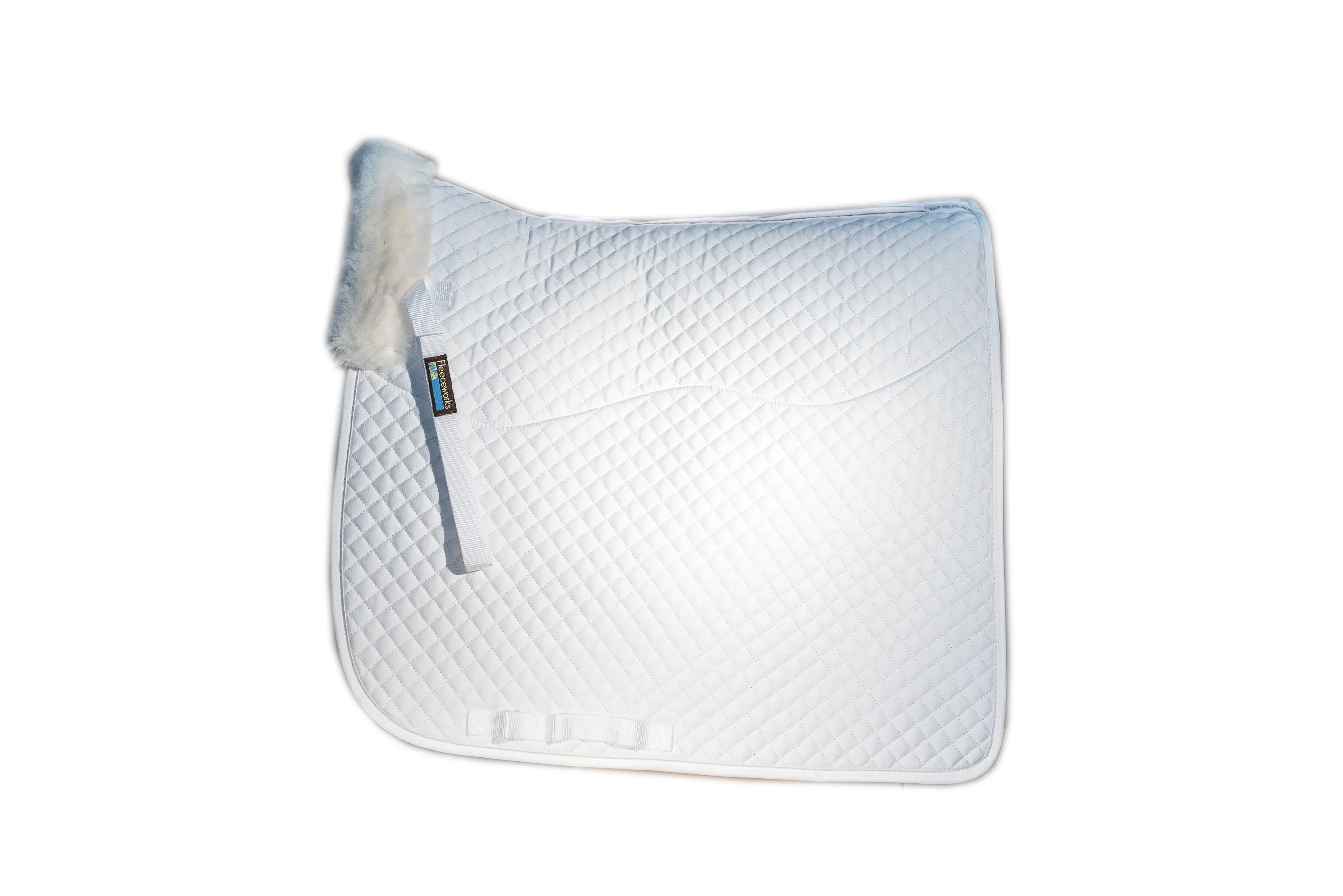 Therawool Quilted Dressage Squarepad with Perfect Balance Technology Black only