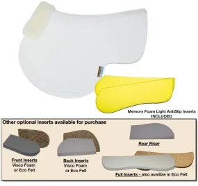 Therawool Quilted Modified Cross Country Pad w/ Perfect Balance Technology