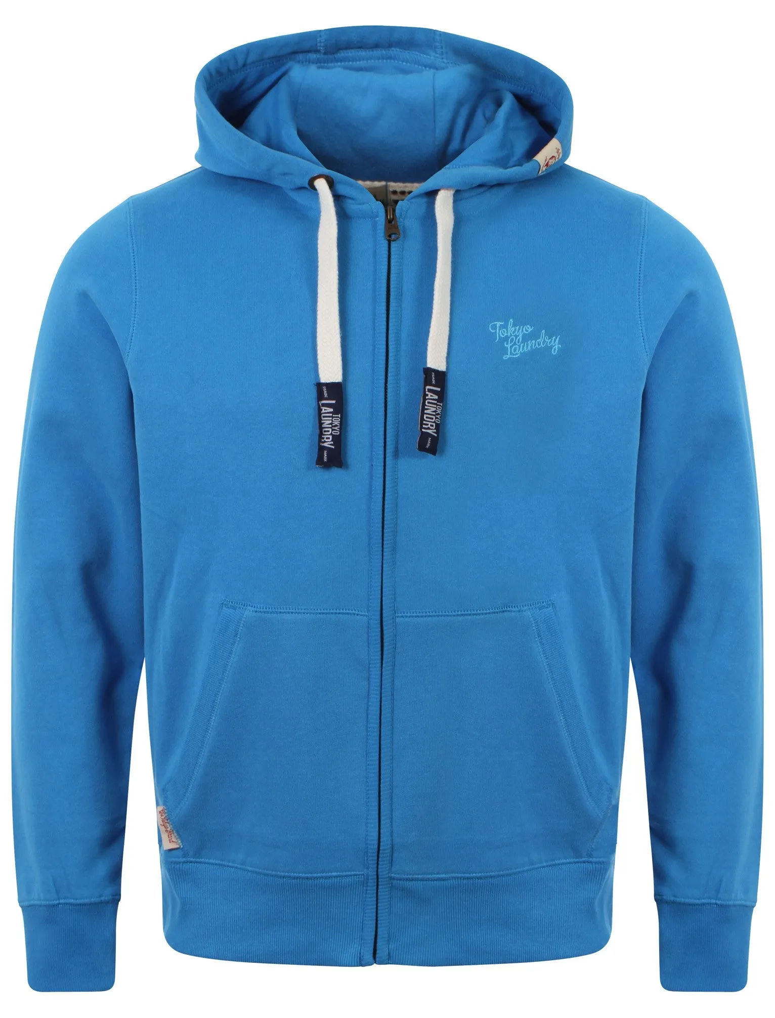Tokyo Laundry Bernard blue hoodie