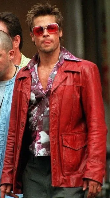Tyler Durden Fight Club Leather Jacket