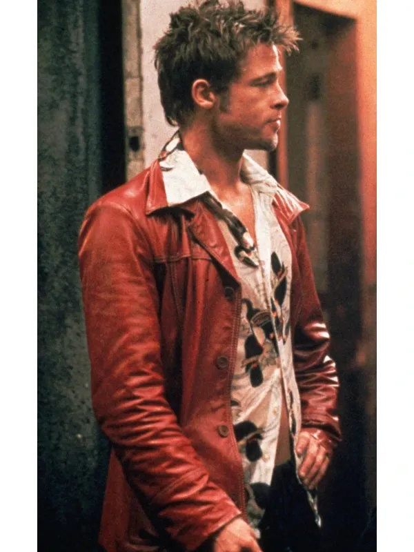 Tyler Durden Fight Club Leather Jacket