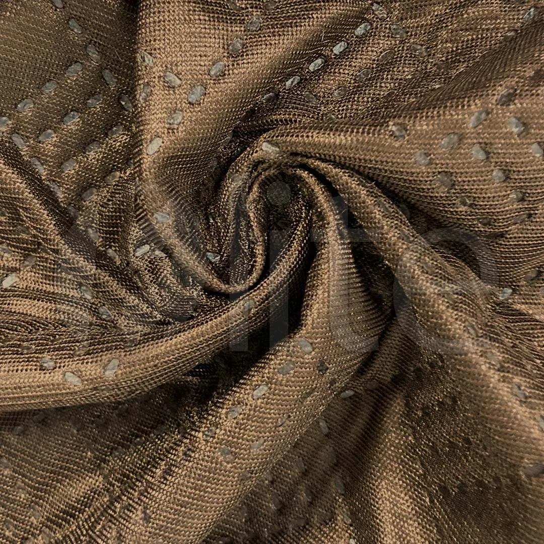 Ultrasonic Quilted Sofa Cover In Copper Color