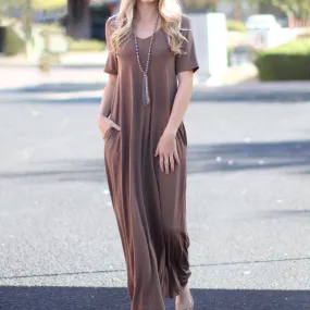 V-Neck Maxi Dress | S-XL