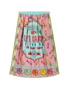 Vanessa Candy Printed Skirt