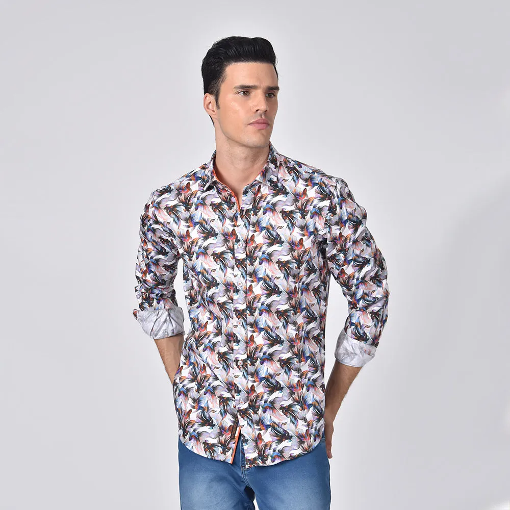 Vibrant Betta Button Down Shirt