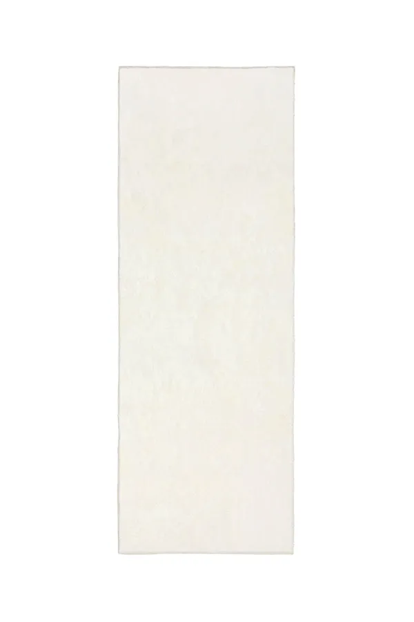 Vin Chaud | Modern Minimalist Polar White Plush Rug