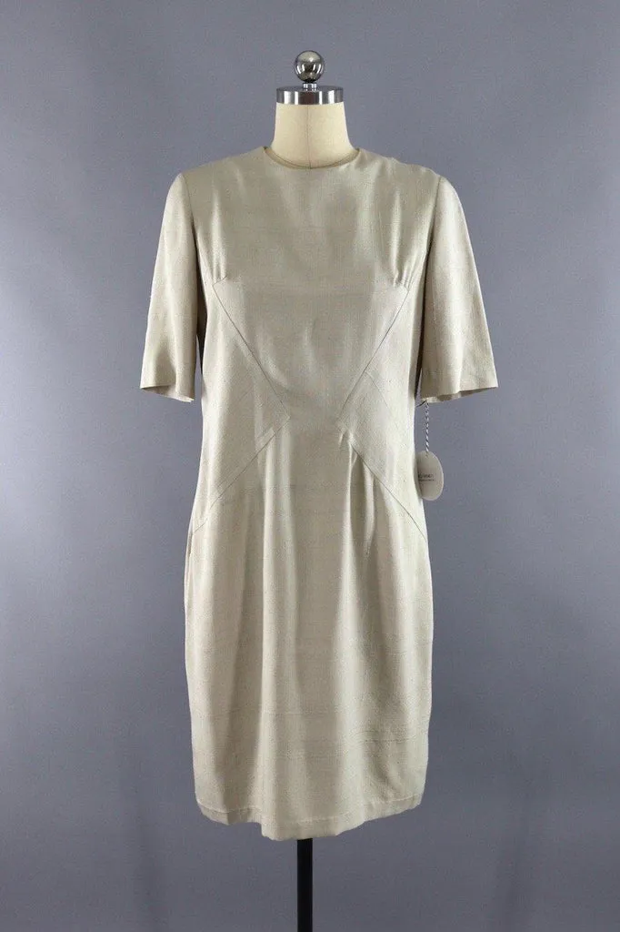 Vintage 1980s Minimalist Day Dress