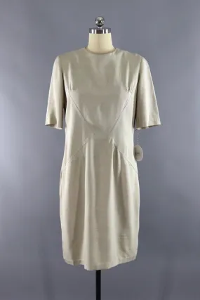 Vintage 1980s Minimalist Day Dress