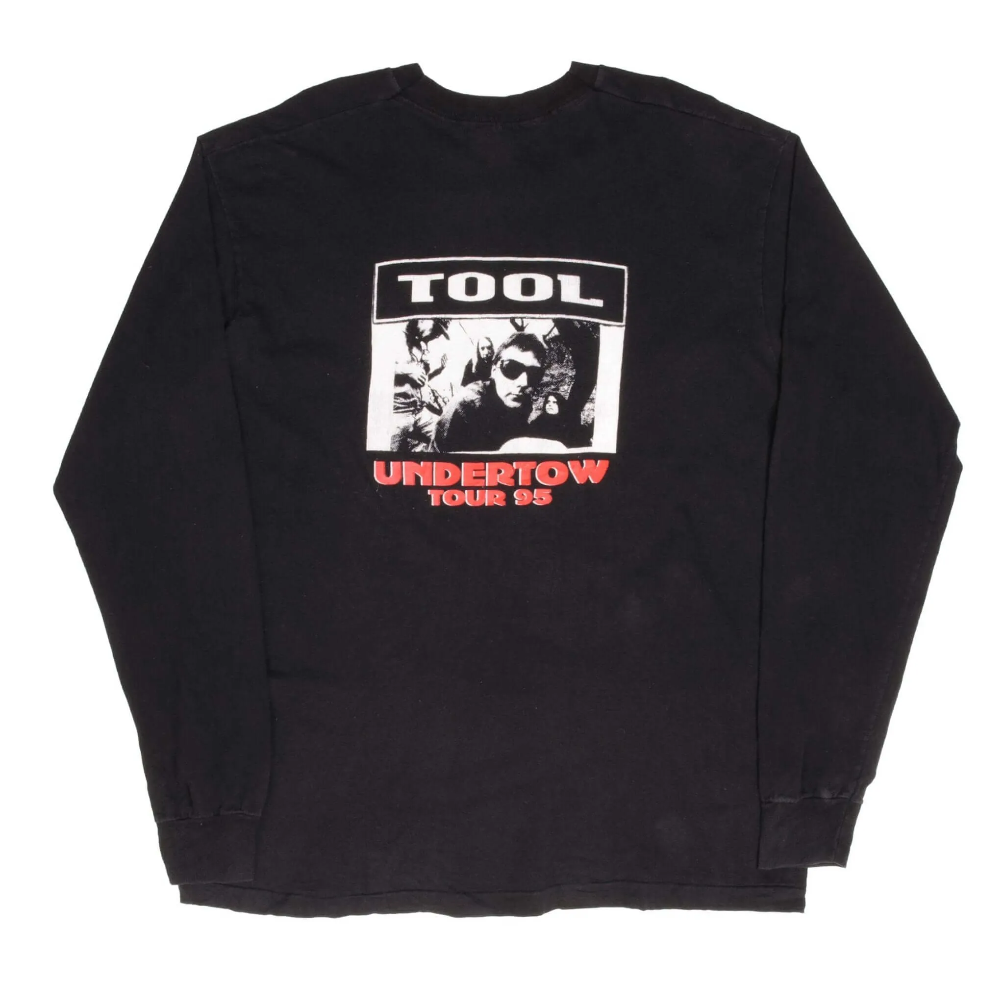 VINTAGE TOOL UNDERTOW TOUR 1995 LONG SLEEVE TEE SHIRT SIZE XL MADE IN USA