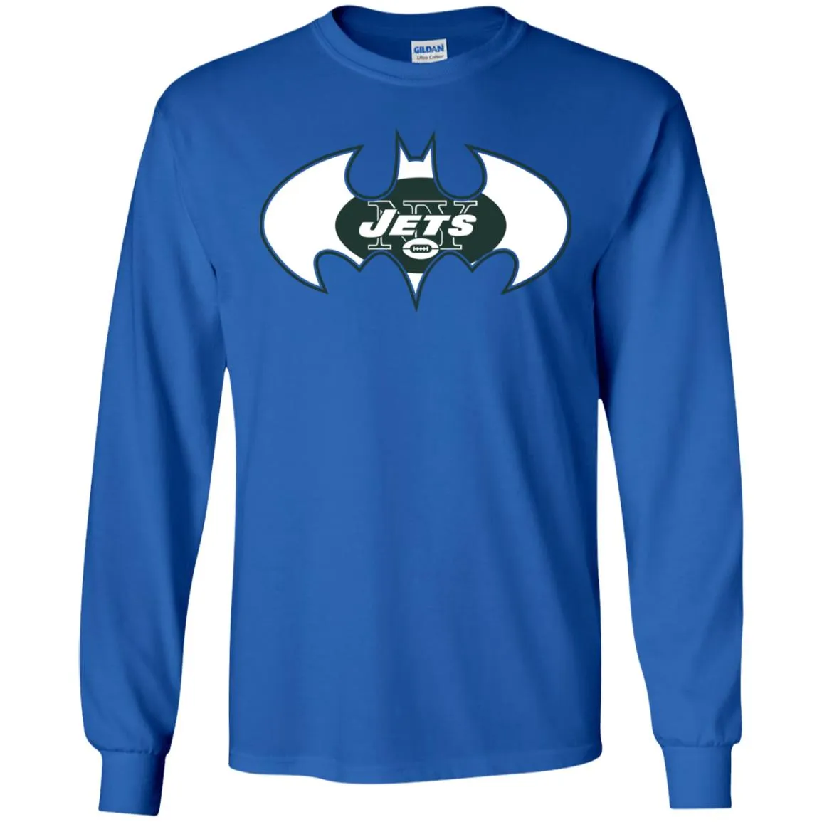 We Are The New York Jets Batman Nfl Mashup Men Long Sleeve Shirt