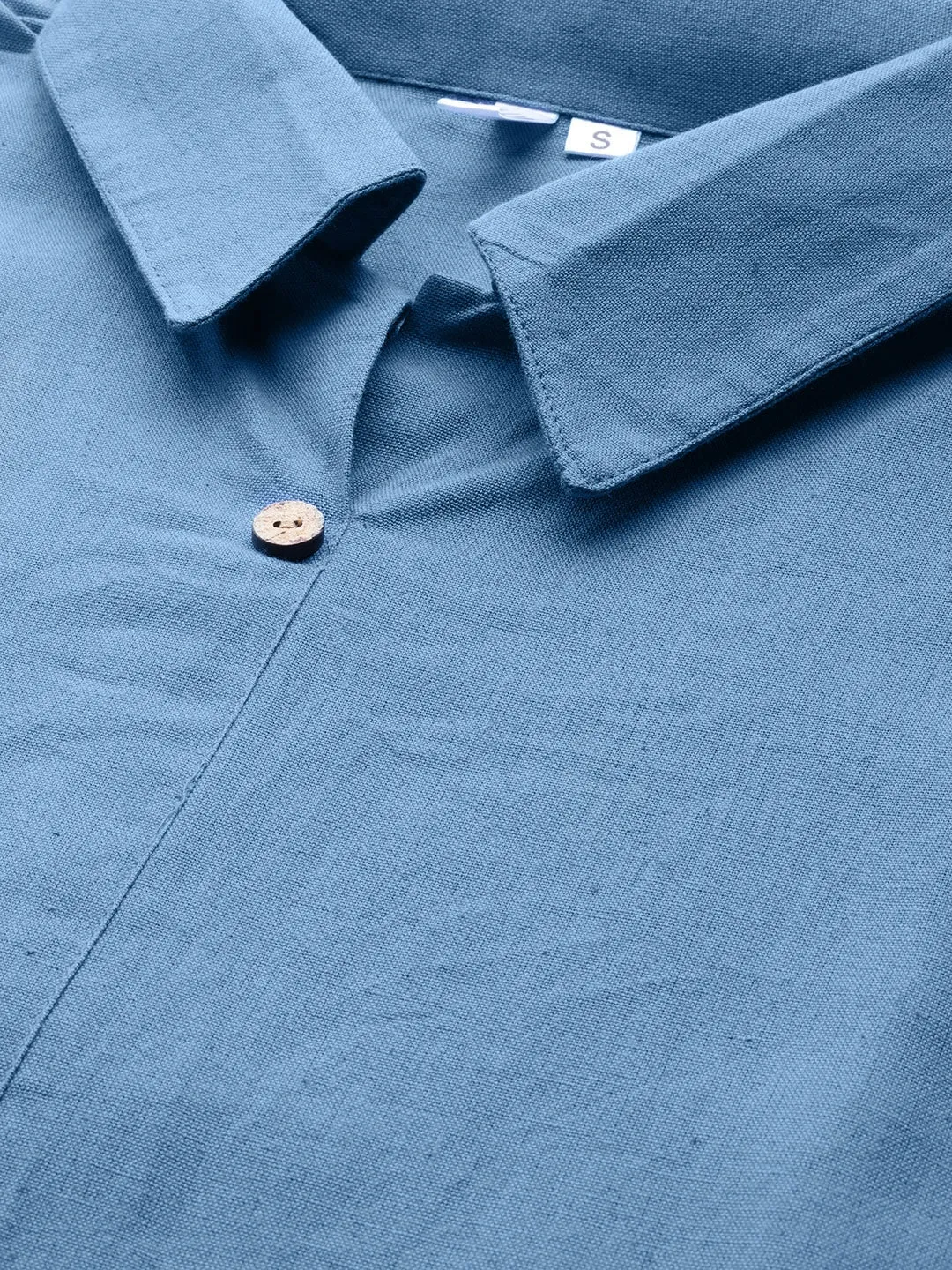 Women Blue Solid Dress