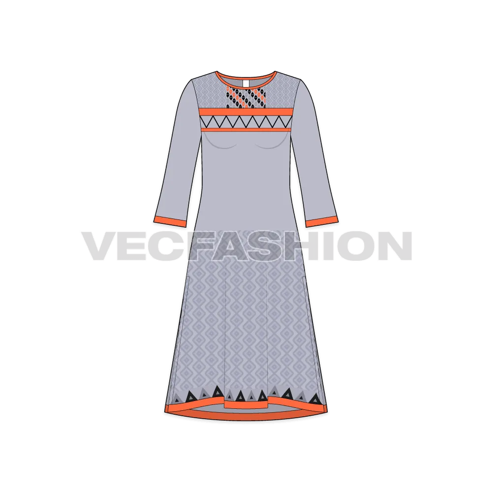 Womens Kurti Shirt Dress