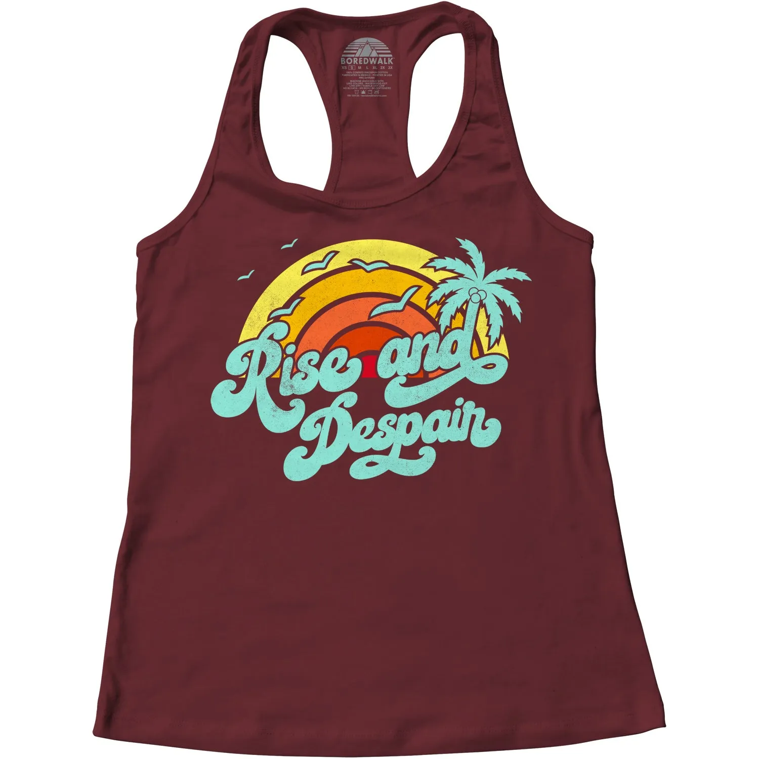 Women's Rise and Despair Racerback Tank Top