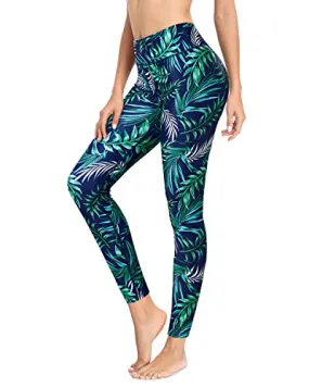Women's Swimming Leggings High Waisted Swimsuit Pants with UPF 50  Protection