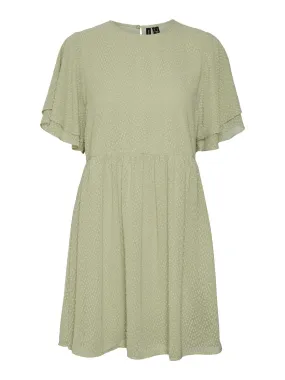 Women's Textured Dress,Green