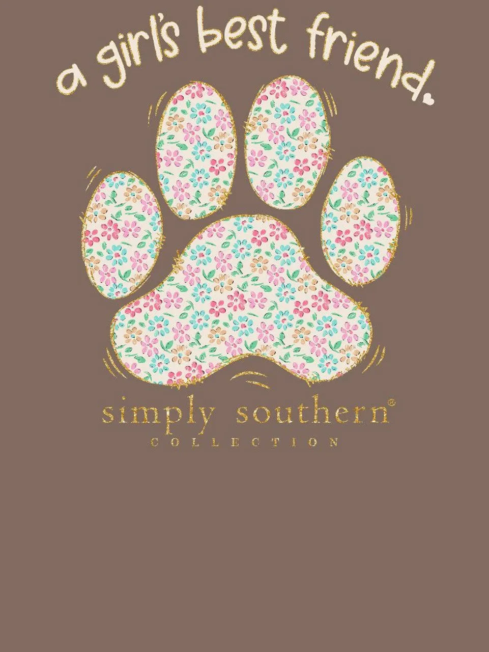 Youth Simply Southern A Girls Best Friend Long Sleeve