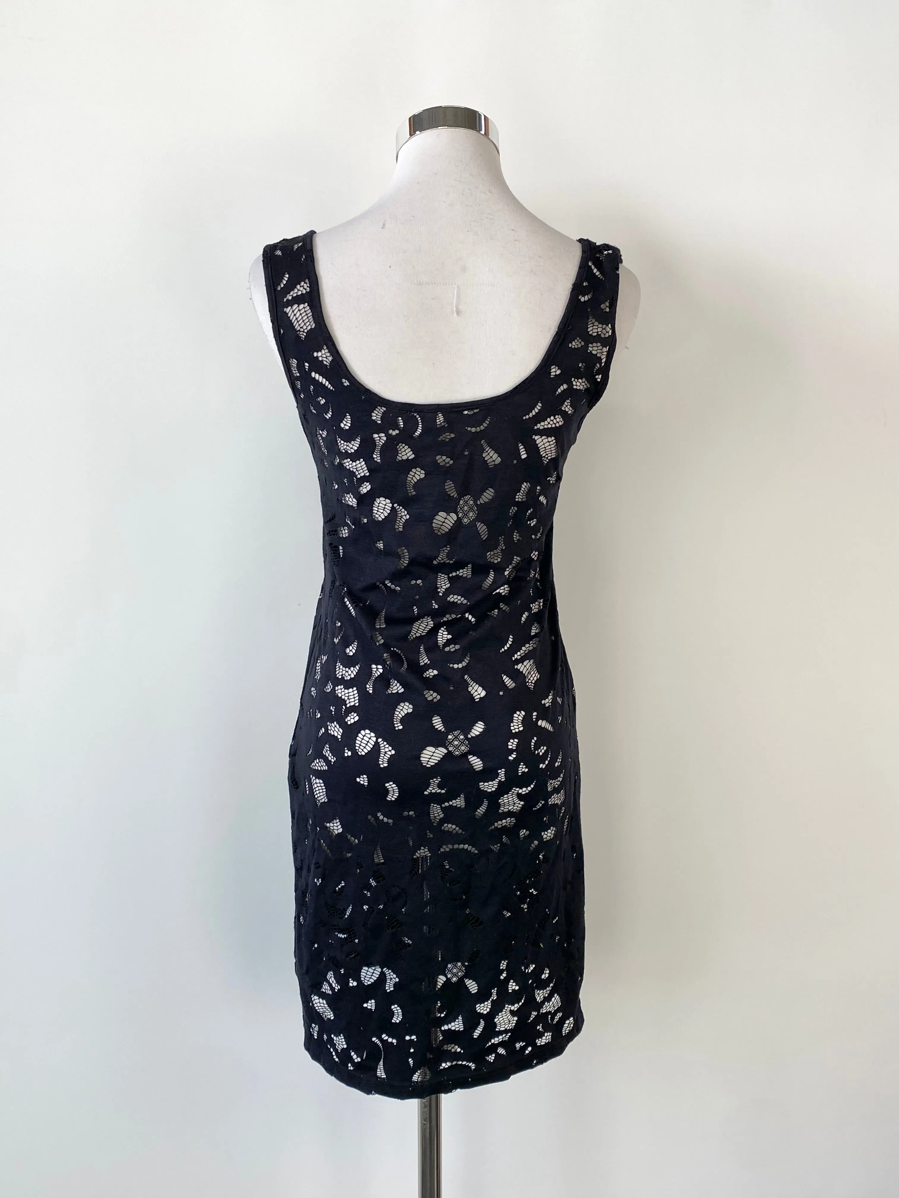 Zimmermann Black Lace Midi Dress - AU10